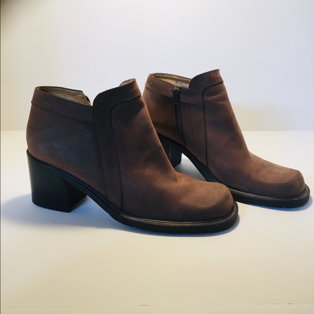 Enzo Angiolini Leather Boots Size 9